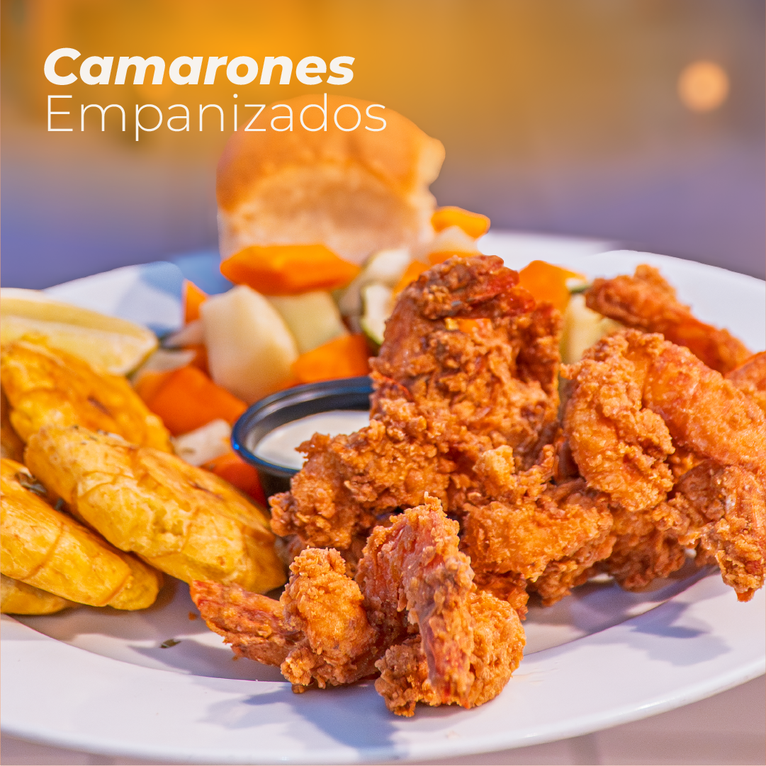 Camarones Empanizados