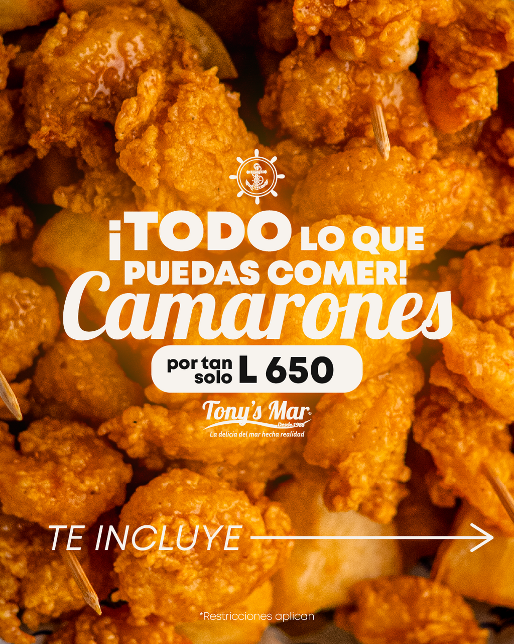 All You Can Eat Camarones