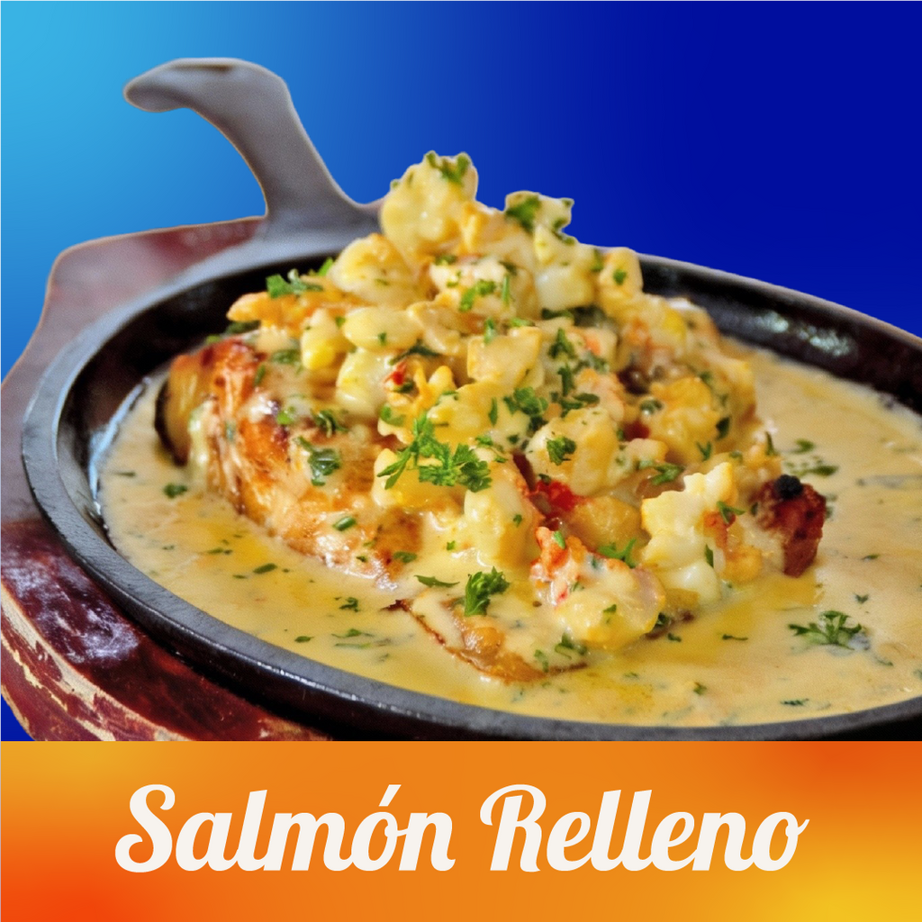Filete de Salmón Relleno con Langosta