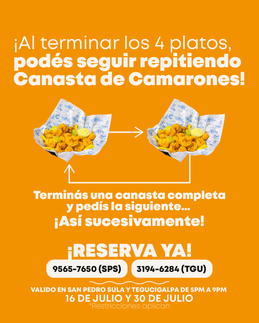 All You Can Eat Camarones