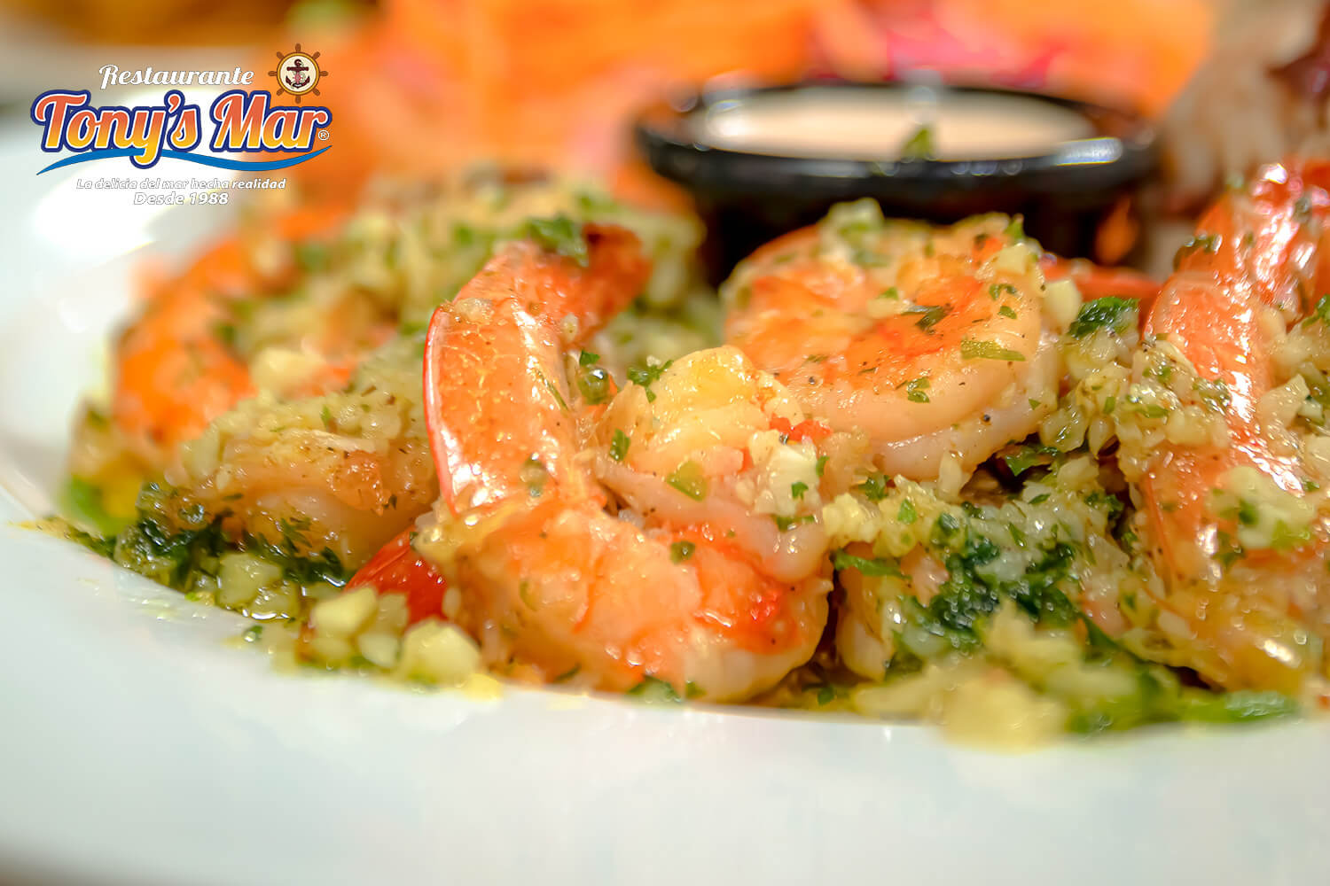  Camarones al Ajillo